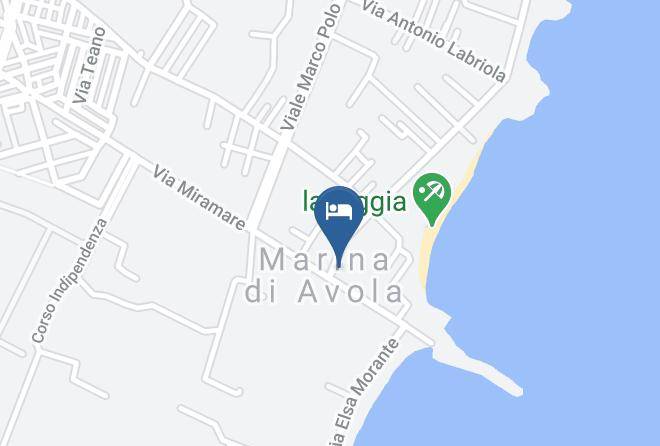 Syracuse - Hotel Don Giovanni 1943 Maps