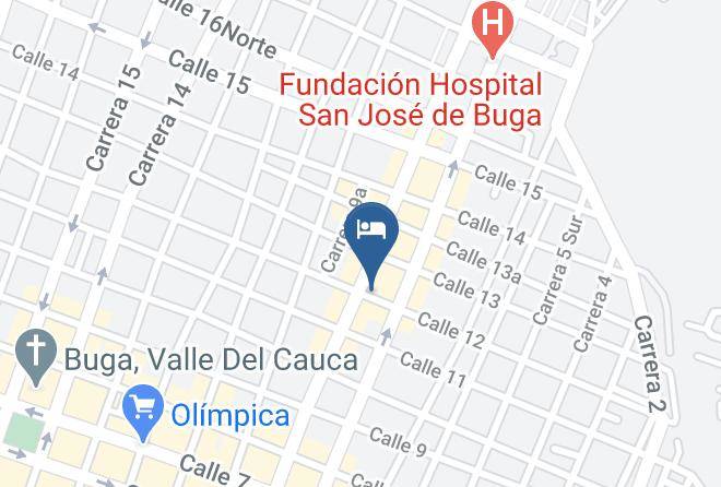 Buga - Hotel Don Hugo Maps