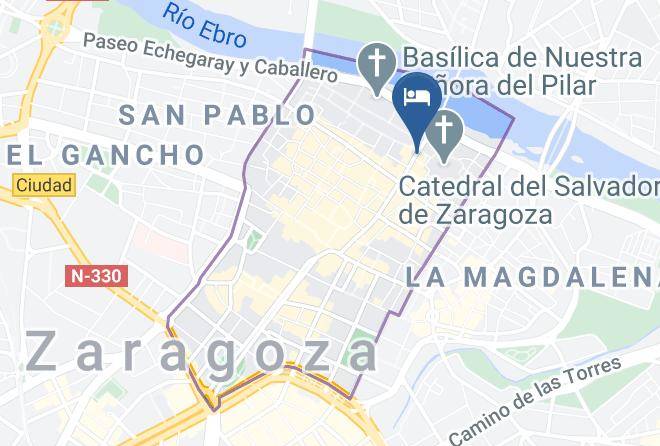 Zaragoza - Hotel Don Jaime 54 Maps