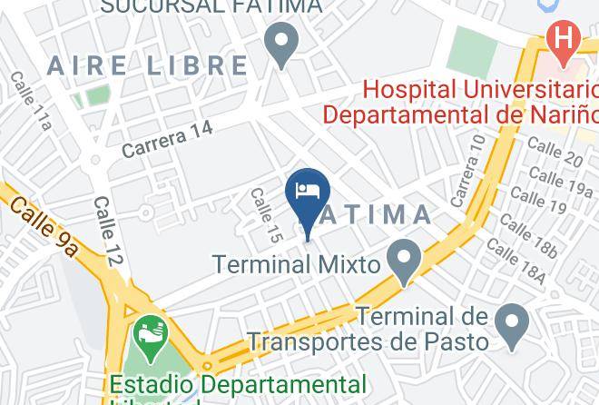 Pasto - Hotel Don Jhon Maps