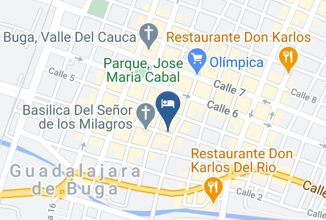 Buga - Hotel Don Juan Maps