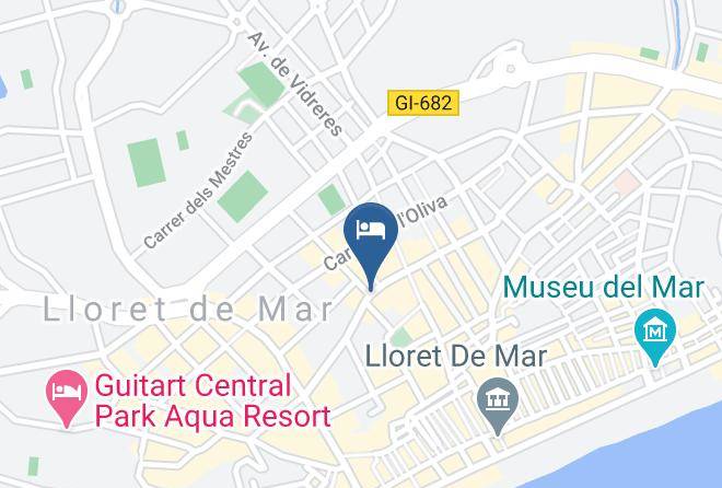 Girona - Hotel Don Juan Center Maps