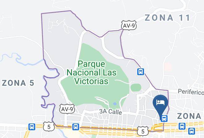 Coban - Hotel Don Juan Matalbatz Maps