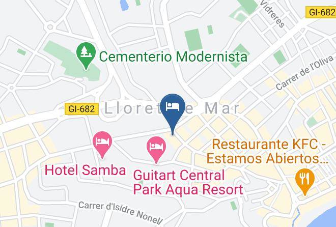 Girona - Hotel Don Juan Resort Maps