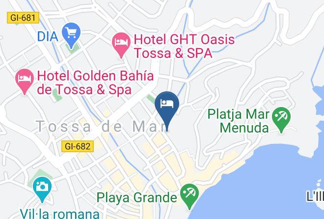 Girona - Hotel Don Juan Tossa Maps