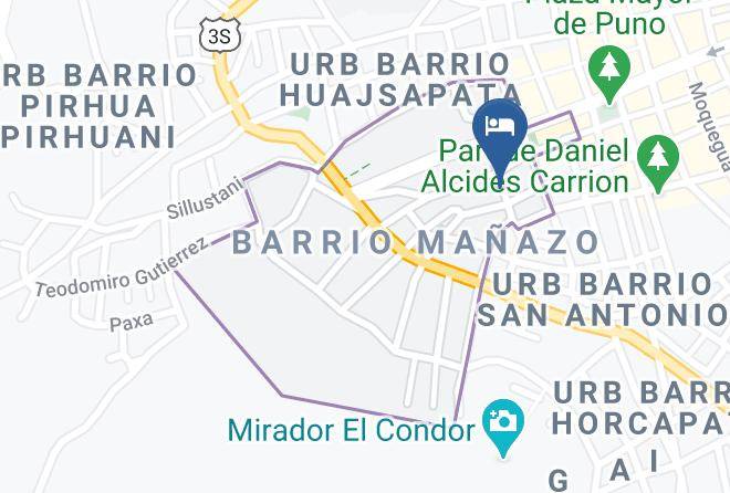 Puno - Hotel Don Julio Maps