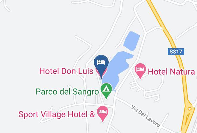 L Aquila - Hotel Don Luis Maps