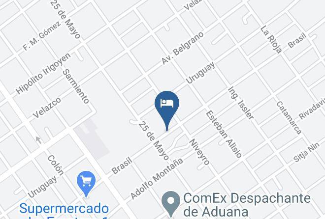 Paso De Los Libres - Hotel Don Luis Maps