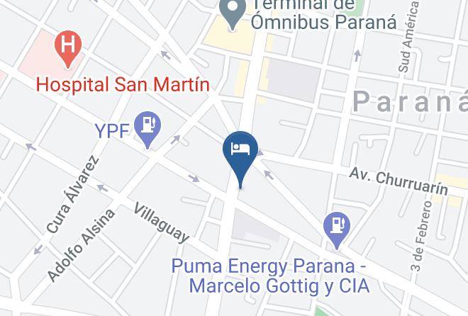 Parana - Hotel Don Marcos Maps