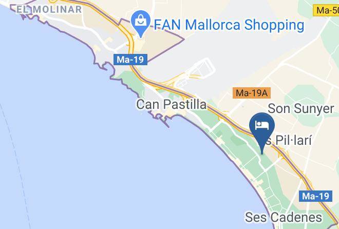 Baleares - Hotel Don Miguel Playa Maps