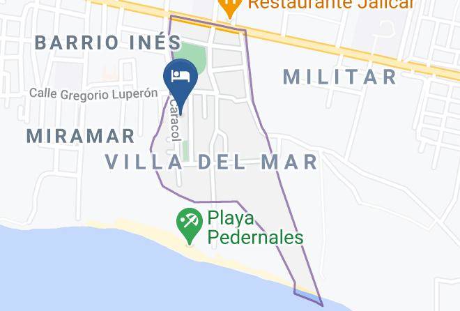 Pedernales - Hotel Don Muelle Maps