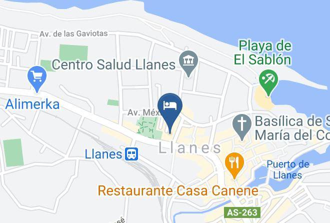 Asturias - Hotel Don Paco Maps