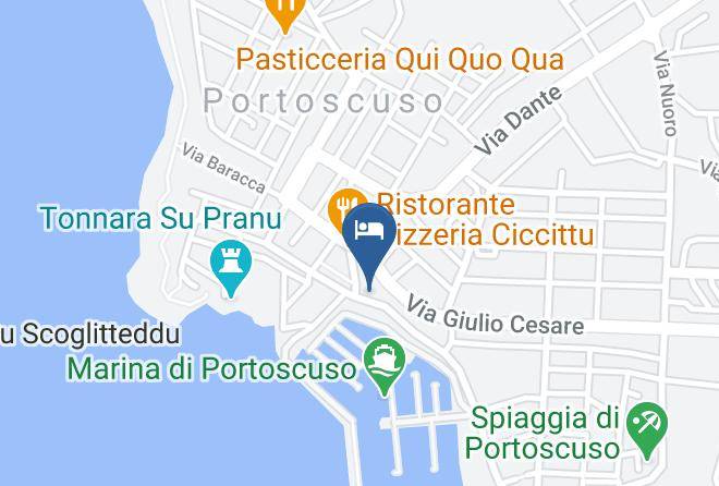 Province Of South Sardinia - Hotel Don Pedro Maps