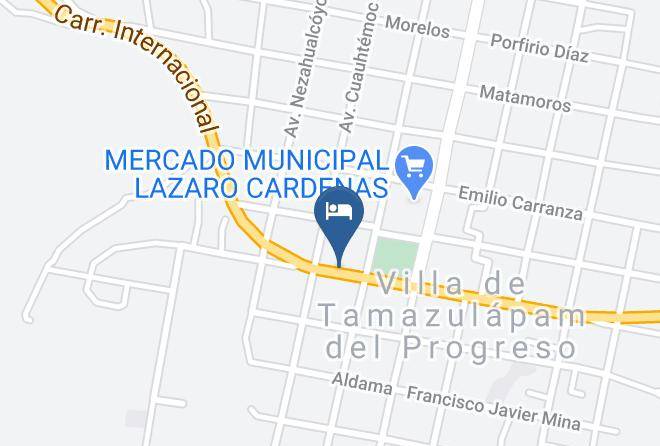 Villa De Tamazulapam Del Progreso - Hotel Don Pedro Maps