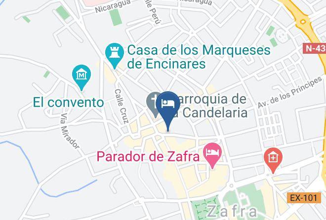 Badajoz - Hotel Don Quijote Maps