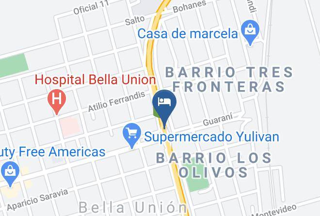 Bella Union - Hotel Don Quijote Maps