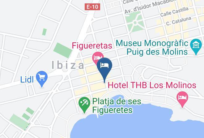 Baleares - Hotel Don Quijote Maps