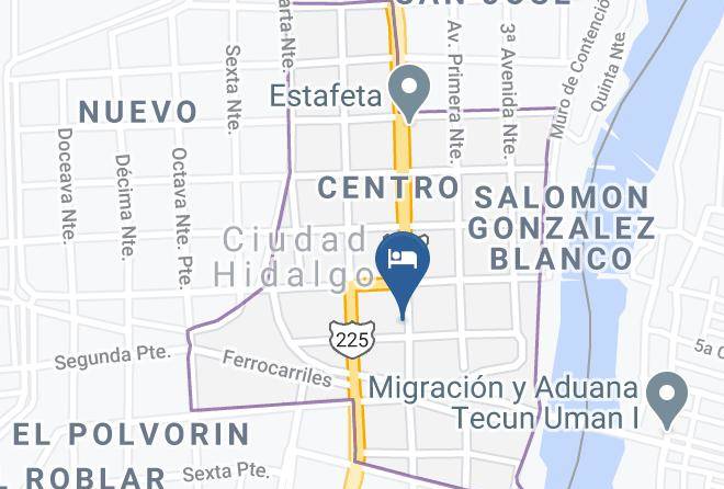 Suchiate - Hotel Don Quijote Maps