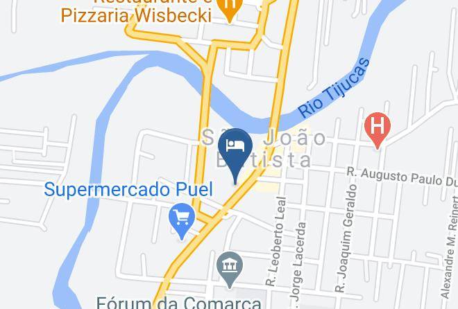 Sao Joao Batista - Hotel Don Raphael Maps