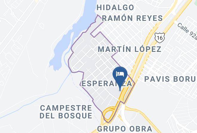 Chihuahua La Esperanza - Hotel Don Ruben Maps