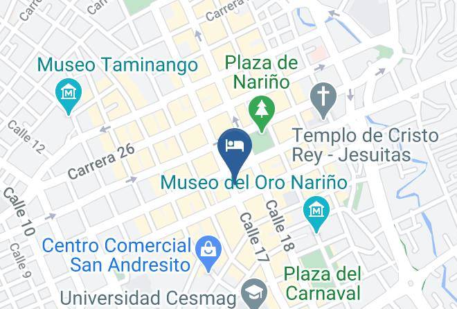 Pasto - Hotel Don Saul Maps