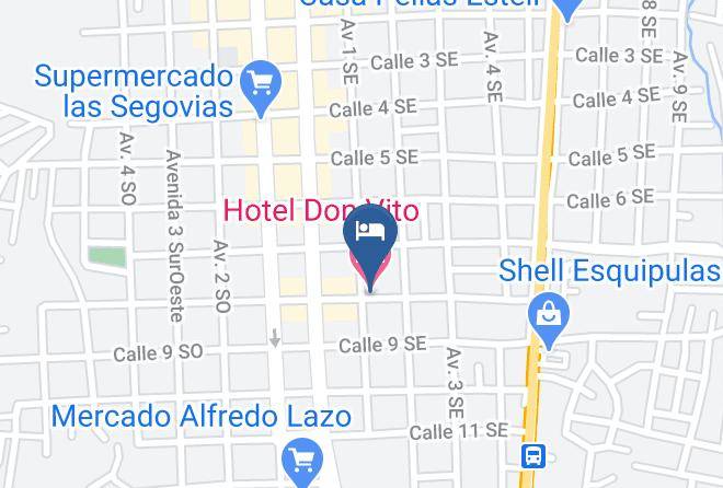 Esteli - Hotel Don Vito Maps