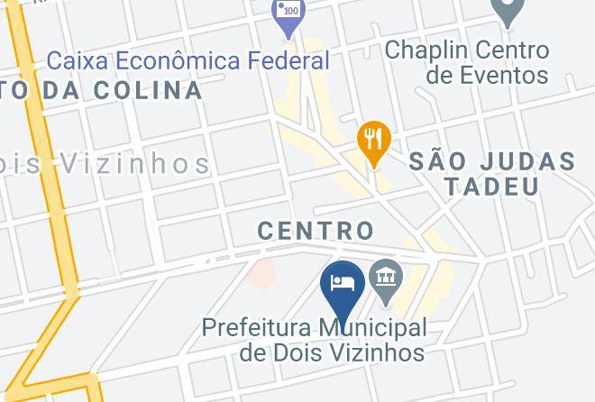 Dois Vizinhos - Hotel Dona Anna Maps