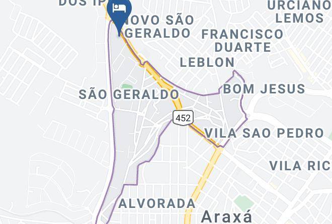 Araxa - Hotel Dona Beja Maps