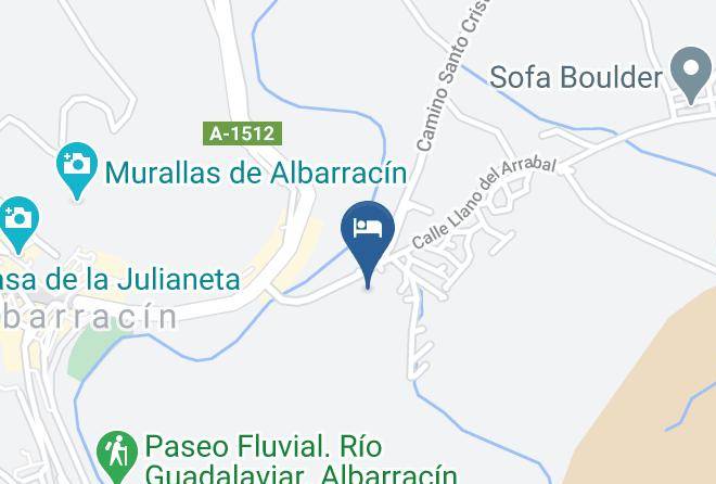 Teruel - Hotel Dona Blanca Maps