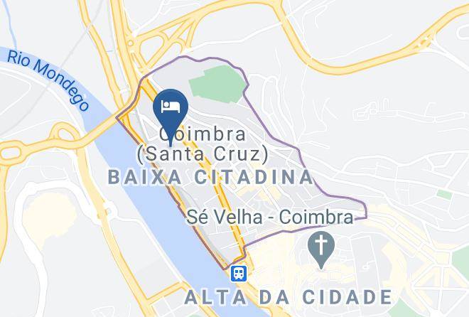 Coimbra - Hotel Dona Ines Maps
