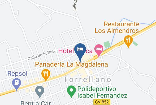 Alicante - Hotel Dona Isabel Maps