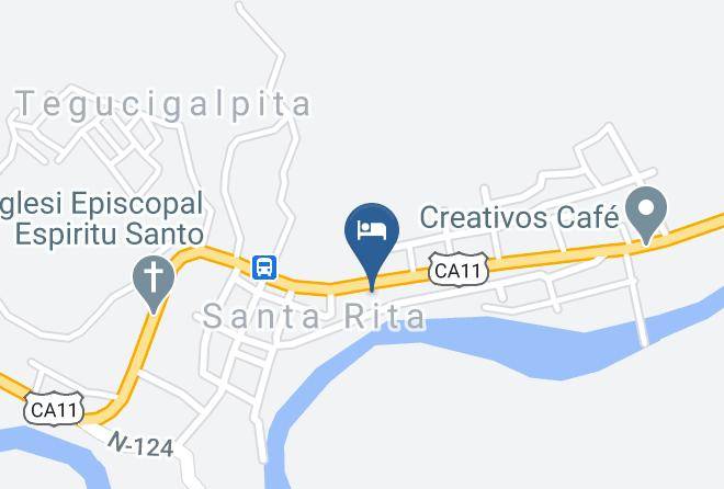 Santa Rita - Hotel Dona Laura Maps