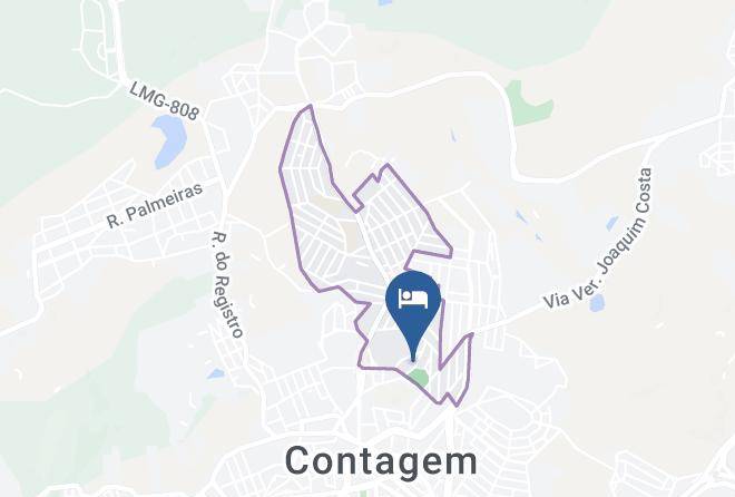 Contagem - Hotel Dona Lidia Maps