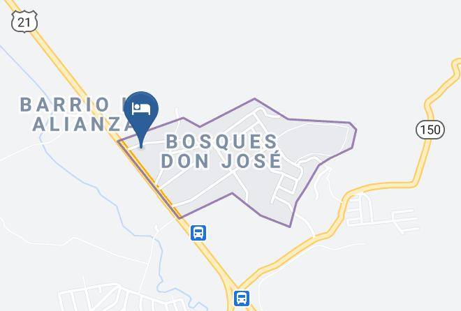 Hotel Dona Marta Map