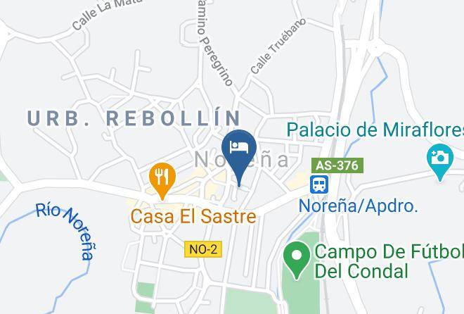 Asturias - Hotel Dona Nieves Maps