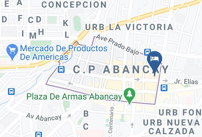 Abancay - Hotel Dona Paula Maps