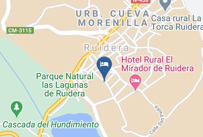 Hotel Dona Ruidera Map