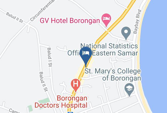 Eastern Samar - Hotel Dona Vicenta Maps