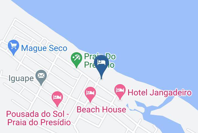 Aquiraz - Hotel Donana Praia Do Presidio Maps