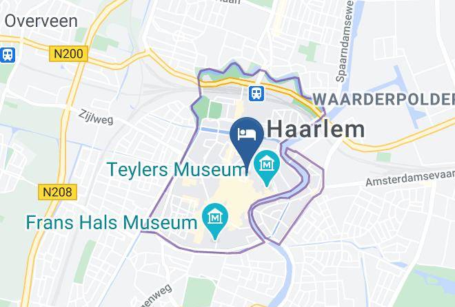 Haarlem - Hotel Donatella Maps