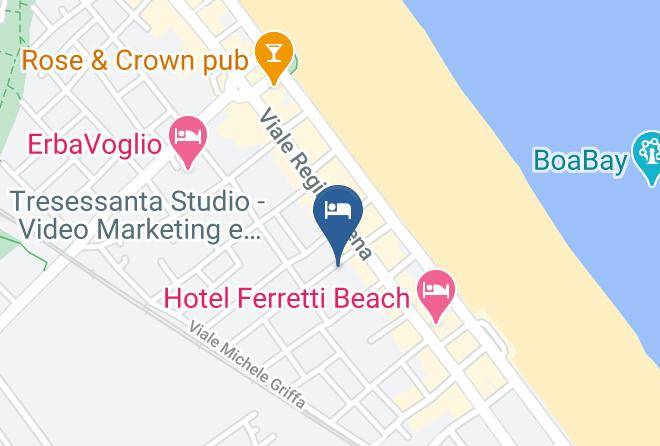 Rimini - Hotel Donau Maps