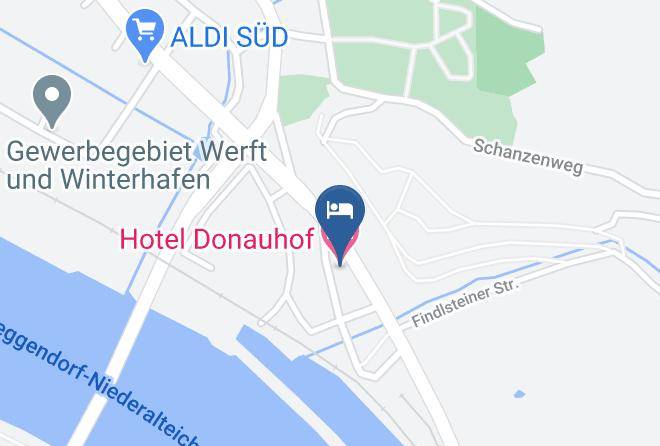 Deggendorf - Hotel Donauhof Maps