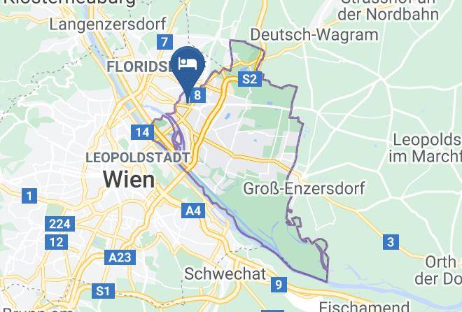 Vienna Donaustadt - Hotel Donaustadt Kagran Maps