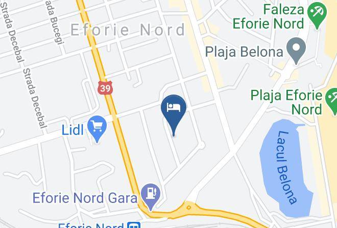 Eforie - Hotel Doneli Maps