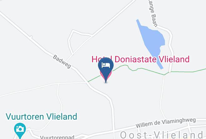 Vlieland - Hotel Doniastate Vlieland Maps