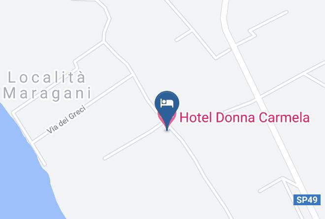 Agrigento - Hotel Donna Carmela Maps