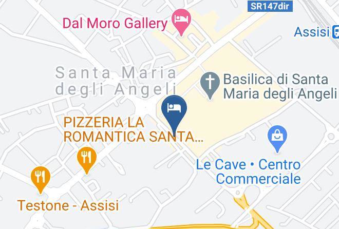 Perugia - Hotel Donnini Maps