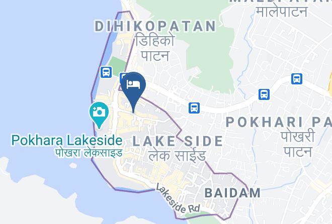 Pokhara - Hotel Donosti Maps