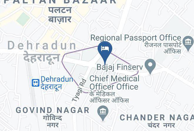 Dehradun - Hotel Doon Regency Maps