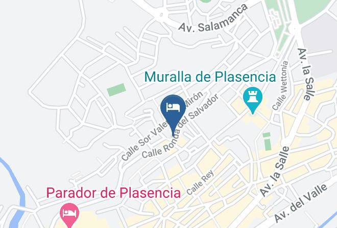 Caceres - Hotel Dora Maps